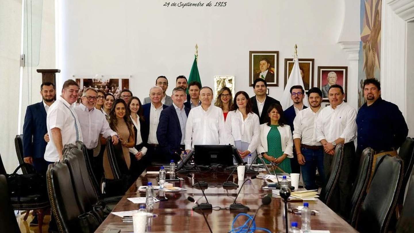 Reunión con empresarios de la Delegación de la Cámara de Comercio e Industria Franco Mexicana